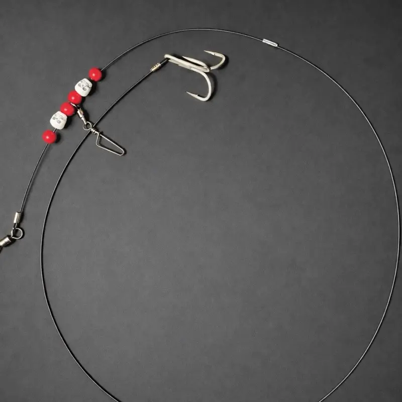 Single Treble Hook Leader