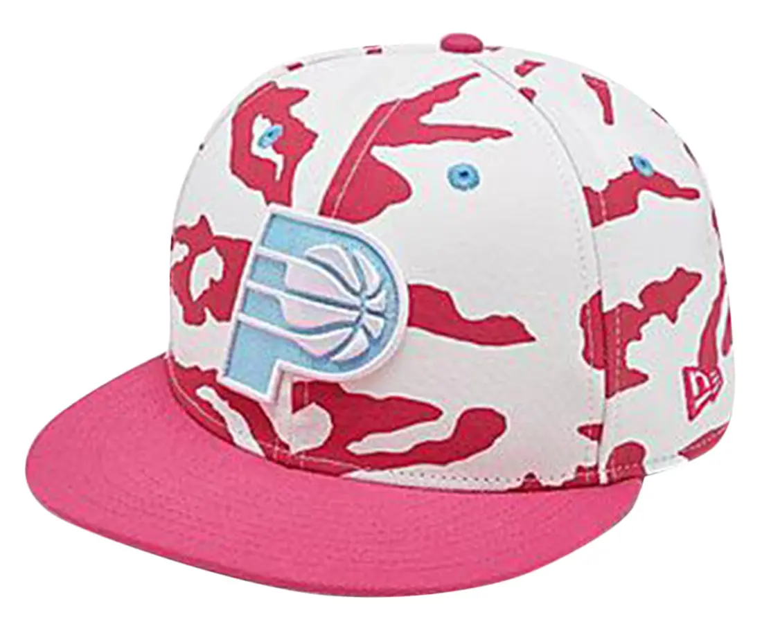 New Era Indiana Pacers Men's Athletic Hat - One Size, Adjustable Fit, Team Logo, Ideal for Pacers Fans