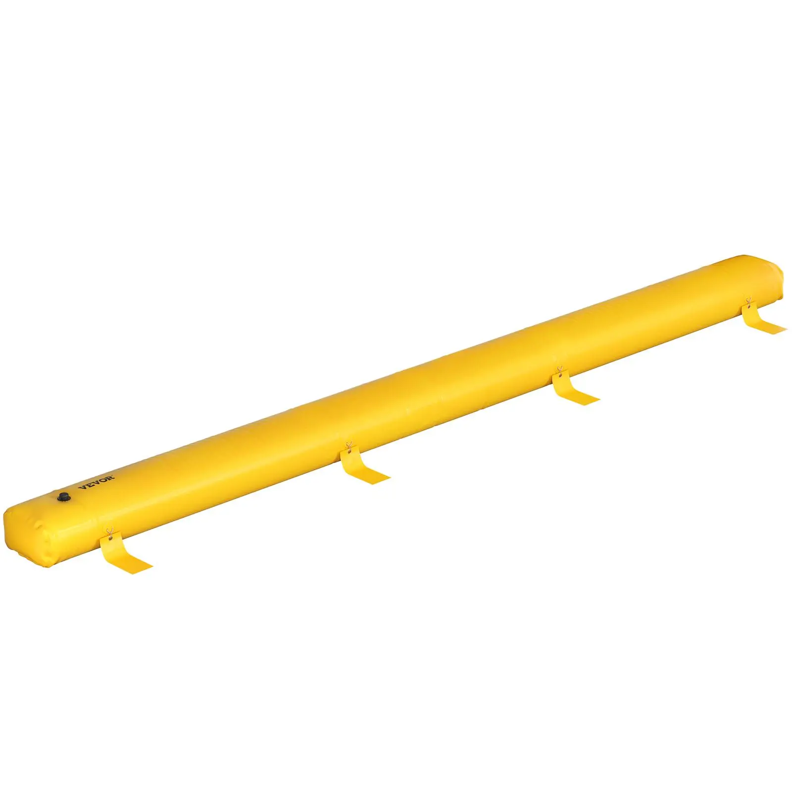 Reusable PVC Water Diversion Tubes with Fixed Mechanism, 24ft x 12in Industrial Lightweight Stackable Barrier, Portable & Foldable, Holds Up to 288.7 gal for Rainy Season Roads Disaster Preparedness#BacktoSchool