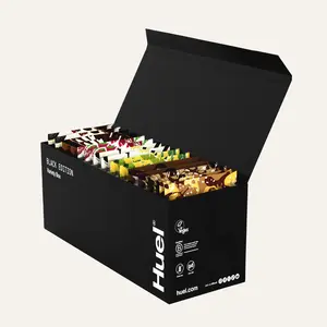 Huel Black Edition Powder Variety Box | 16 Single-Serve High-Protein Meals | 40g Protein | Up to 11g fiber | 8-Flavors | Plant-Based, Low Sugar, On-the-Go Nutrition