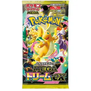 Pokémon Japanese Version MEGA Dream EX M2a Loose Sealed Booster Packs From Official JP Pokemon Center