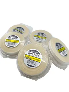 Boxed 0.8/1.0/1.27/1.95/2.54 cm Width 12 Yards White Ultra Hold Double Sided Tape Lace Front Wig Tape Waterproof Wig Adhesive