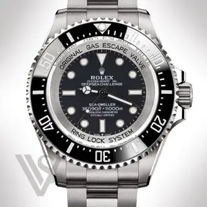 Rolex Sea-Dweller Deepsea Challenge Watch - 50mm RLX Titanium Case Black Dial 2025
