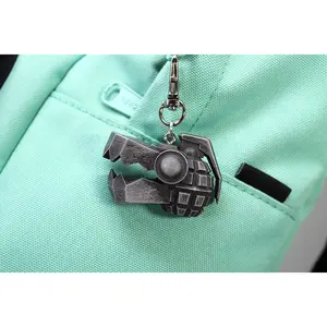 Jinx Flame Chompers Keychain / Necklace - League of Legends