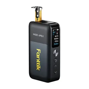 Fanttik M100 Apex 2-in-1 Digital Laser Tape Measure with HD IPS Color Display, 165Ft Rechargeable Laser Measurement Tool & 9.8Ft Measuring Tape, 6 Units Selectable, for Distance/Area/Volume