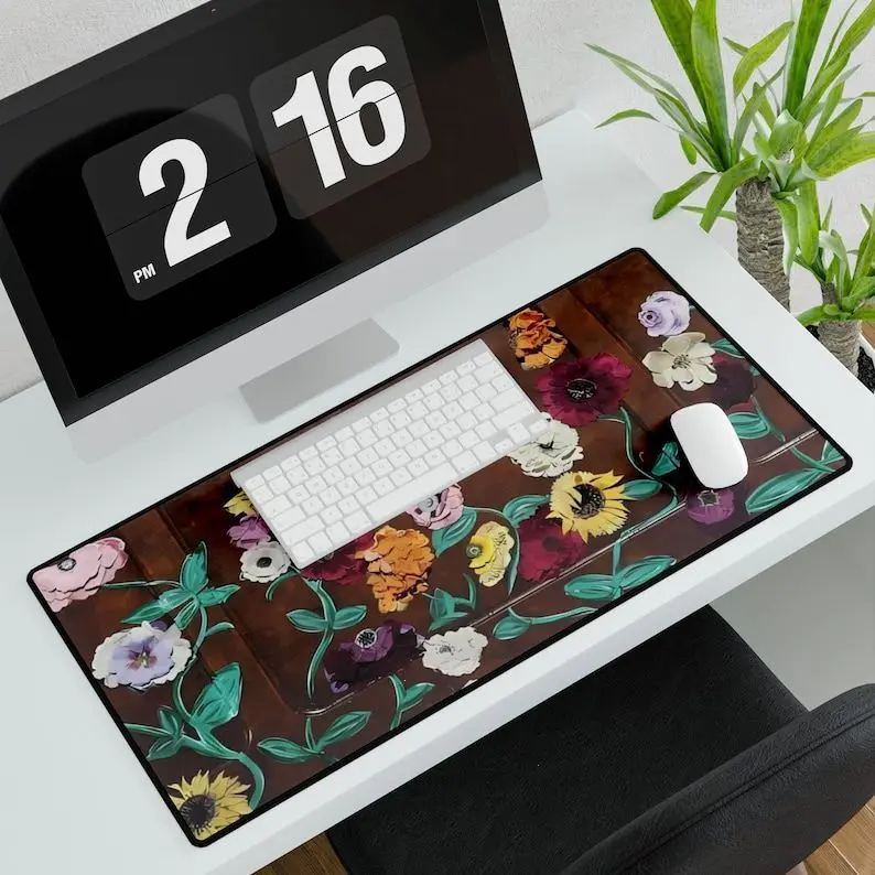 Surprise Piano Desk Mat Swifty TS Merch, Anti-Fray Edges