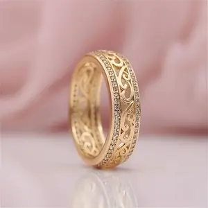 Elegant Timeless Pattern Birthstone Stackable Ring - Anniversary, Engagement, Wedding & Bridal Jewelry | High-Quality Women’s Accessories for Festive & Daily Wear men's