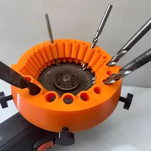 Multipurpose Drill Bit Sharpener, ABS Polishing Grinding Auxiliary Tool, Engraving Powered Machine Parts Drill Bit Grinding Tool, Impact Drill Bit, Concrete Drill Bit