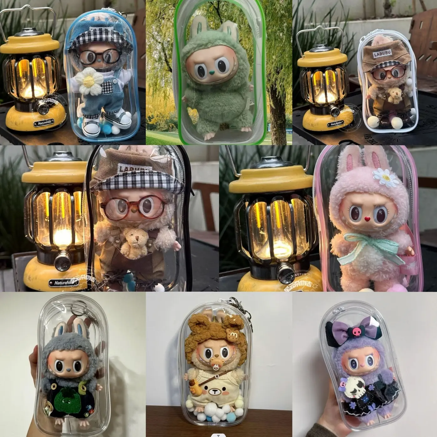 New Corduroy (Clothes Only) For Labubu Doll Clothing Set Hat 17cm Clothes Shoes Doll DIY Accessories Training Sitting Party Games Toys Gifts