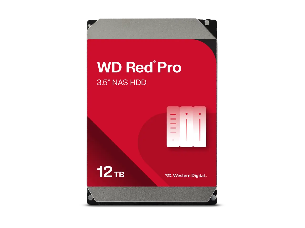WD Red Pro 12TB 7200 RPM 512MB Cache SATA 6.0Gb/s 3.5" Internal Hard Drive - WD122KFBX