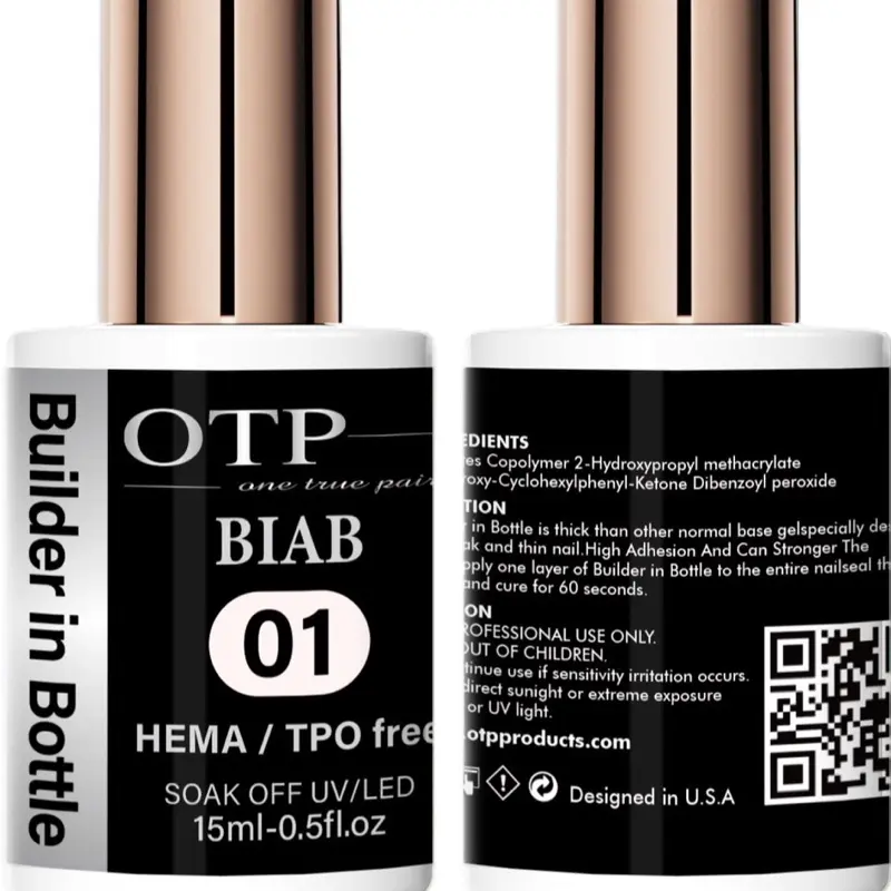 Builder gel (BIAB)- Clear .5oz No Heat