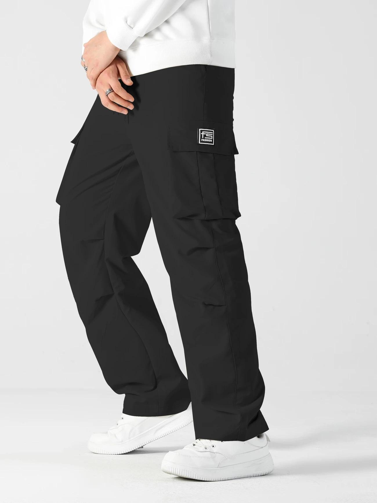 3 Pack Men's Tactical Cargo Pants, Elastic Waistband & Multi-Pocket Design, Perfect for Spring & Summer, Ideal for Outdoor Activities, Trouser, Menswear tiktokshopspringglowup