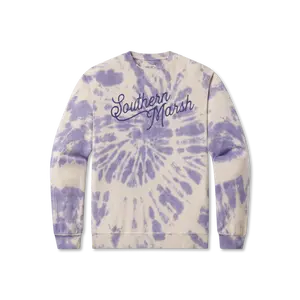 SEAWASH™ Sweatshirt - Tie-Dye Spiral