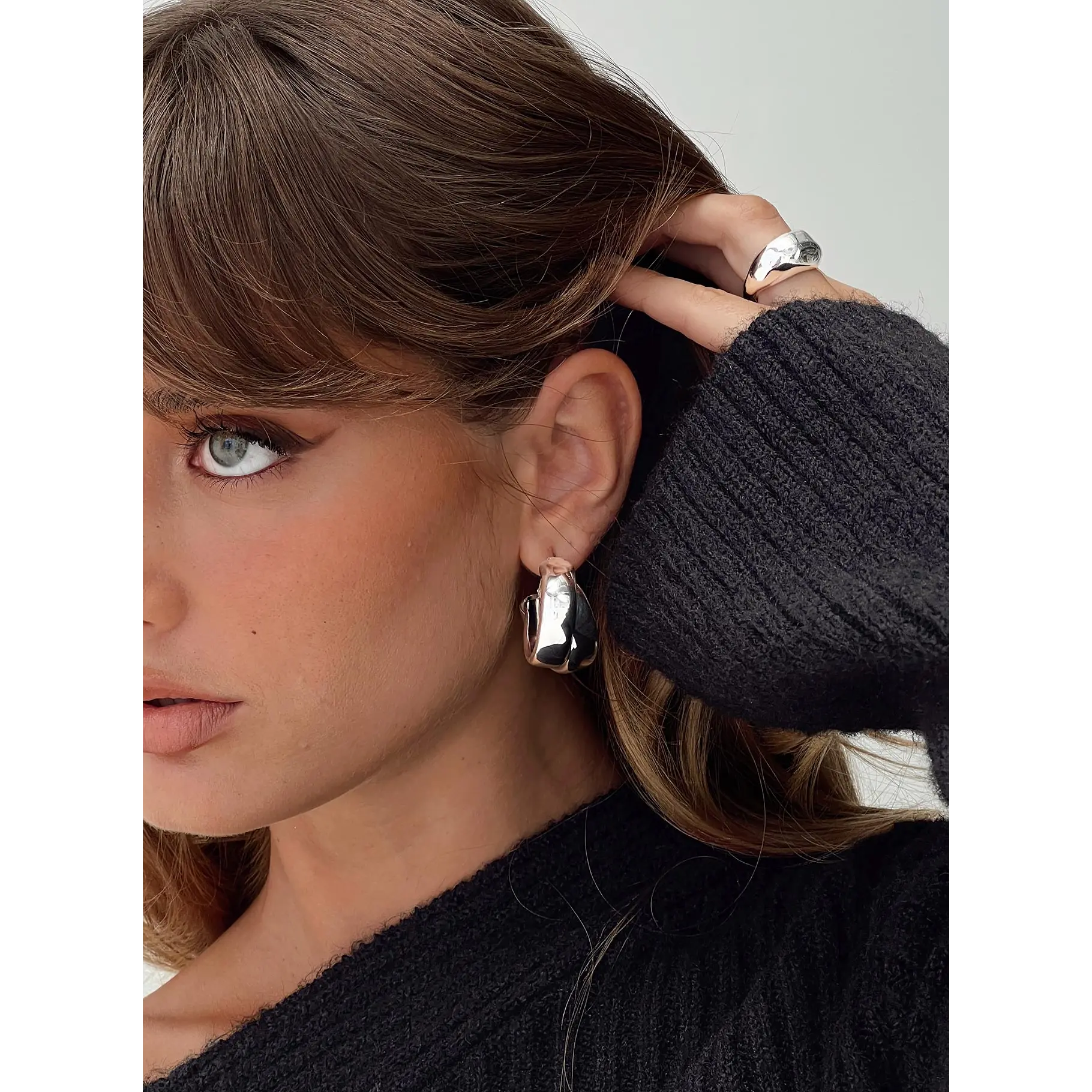Zaveri Earrings Silver