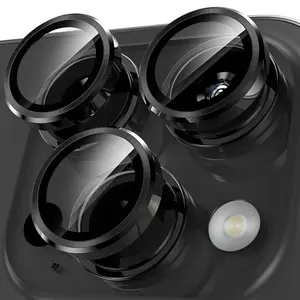 1 Set Tempered Glass Protective Camera Lens Screen Protector For Cellphone IPhone 16 Pro Max 14 Plus 15 13 12 11 15Pro 15Plus 14Pro Protection Film Cover
