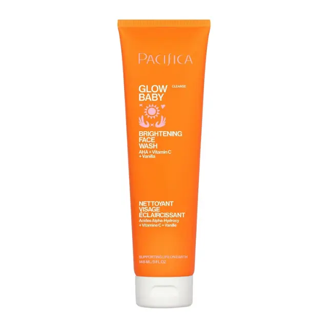 Pacifica Glow Baby Brightening Face Wash, 5.0 Ounce