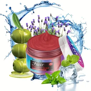 【Ten pack】ROZINO Hair Color Wax Grey READ - Grey Color Hair Coloring Wax for Stylish Hair Care