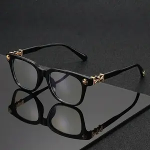 Blue Light Blocking Glasses for Men & Women – Stylish Square Frame Eyeglasses, Perfect for Work, Study, Travel & Daily Wear, Summer Fashion Eyewear