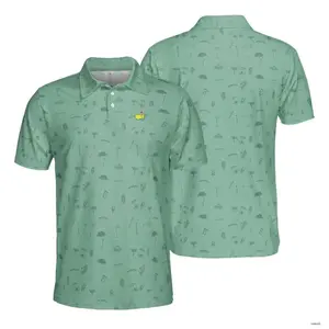 Masters Golf Polo 2025 – Men’s PGA Performance Shirt, Outdoor Style, Logo Printed Gift, Fresh Styles, Updated for Today