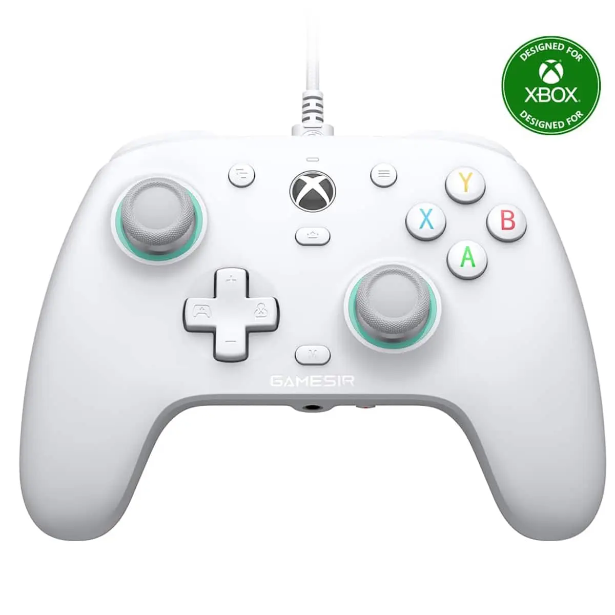 GameSir - G7 SE Wired Controller for Xbox Series XSOne, Windows 1011, Plug & Play with Hall Effect Joysticks & Trigger, 3.5mm - White