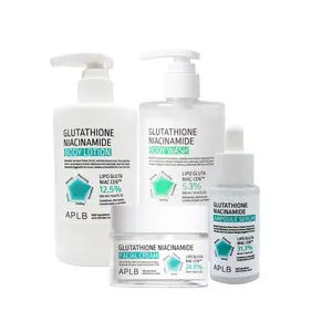 APLB Glutathione Niacinamide Skin Care Series - Korean Facial and Bodywash Set
