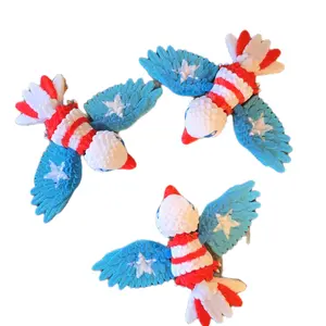 Freedom Eagle Mini 3.5-Inch Collectible, Commemorative Item for America's 250th Anniversary