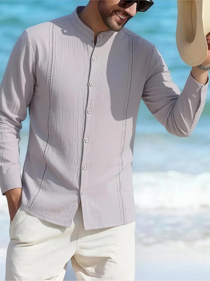stand collar shirts - TikTok Shop
