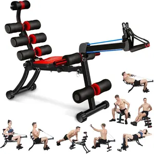 Magic BB 22 In 1 Ab Workout Equipment - Adjustable Ab Machine for Stomach Workout, Sit Up Exercise Equipment for Home Workouts, Abdominal Trainer & Ab Lounge Exercise Chair