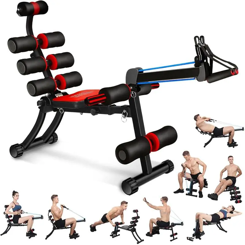 Magic BB 22 In 1 Ab Workout Equipment - Adjustable Ab Machine for Stomach Workout, Sit Up Exercise Equipment for Home Workouts, Abdominal Trainer & Ab Lounge Exercise Chair,Summervibes