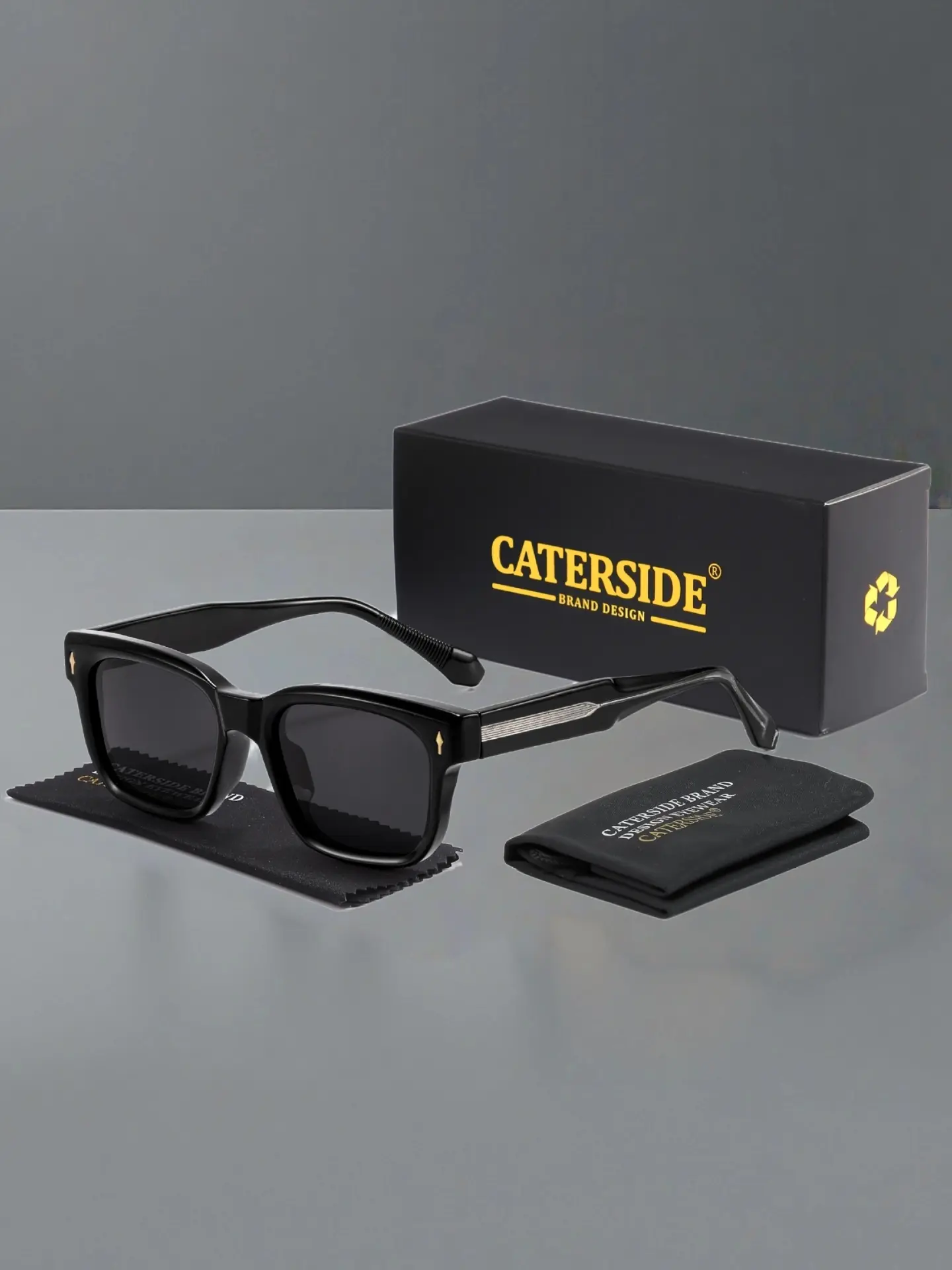 Unisex Uv400 Protection Sunglasses, Square Frame PC Material, Casual Style for All Seasons, Travel Beach Cycling Music Festivals, Trendy Casual Sunglasses