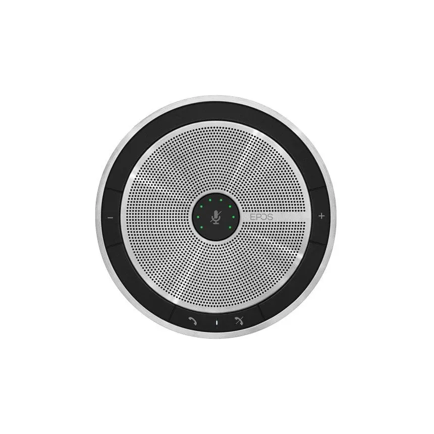 Epos Portable USB-Connector Audio Speakerphone Gadget, Plug-N-Play Portable Speakers for UC Apps, Personal or Small Group Calls
