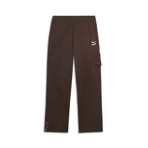 PUMA Mens We Are Legends Harlem Renaissance Pants Casual Pockets - Brown