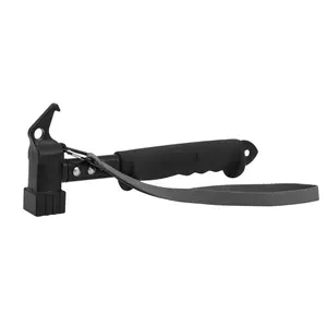 Camping Tent Stake Hammer with Ergonomic Grip and Strap Lightweight Multi-Function Mallet for Outdoor Tent and Ground Pegs