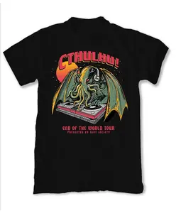 Riot Society Cthulhu End of the World Tour T-Shirt