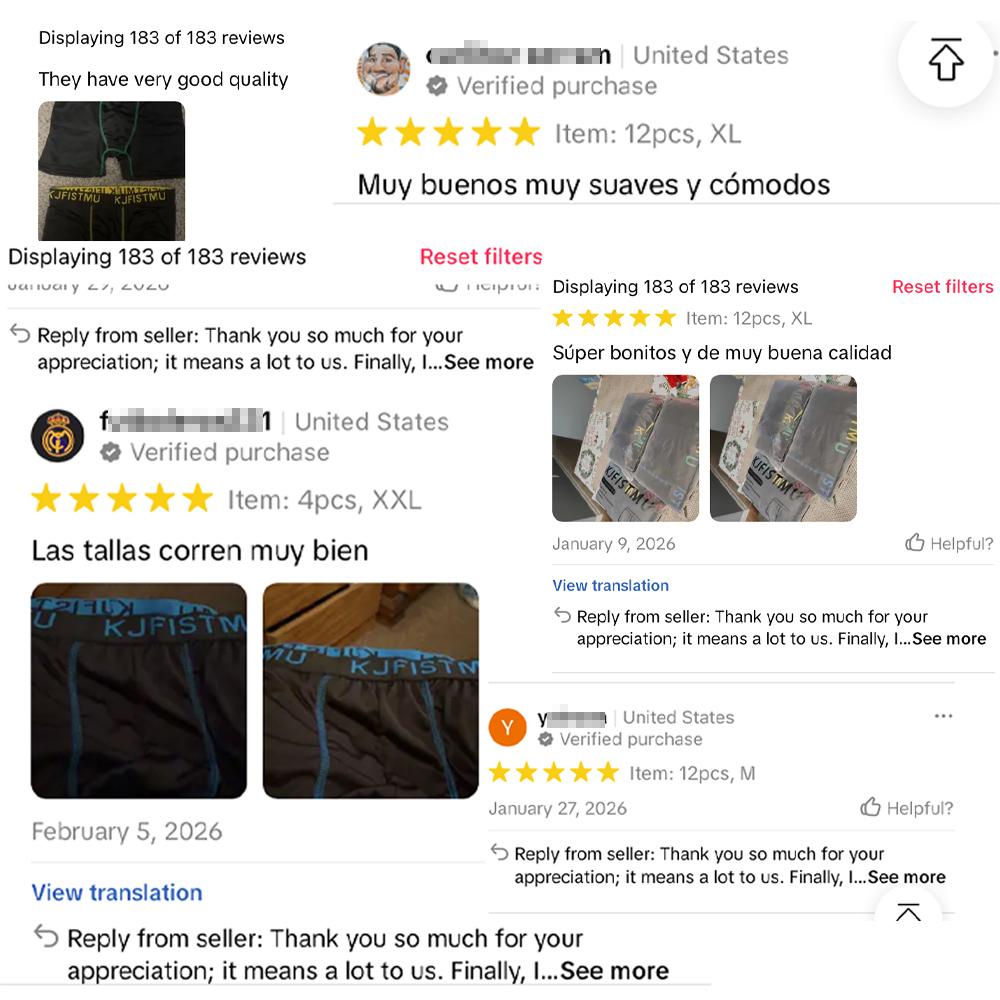 12/8/4 Pack Men's Boxer Briefs - Solid Color with Fine Stripe Design, Men's Long Boxer Briefs (Breathable Polyester Blend, Comfortable Fit, Machine Washable, Random for Teens and Adults) - KJFISTMU Basketball and Cycling Protective Denim