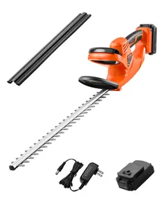 VEVOR Cordless Hedge 20V Battery 20in Dual-ActionBush Cutter