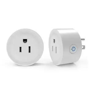 WiFi Smart Plug Compatible with Alexa and Google Home, Remote Control and Timer Function, 2.4GHz WiFi, 10a, Cozylife APP