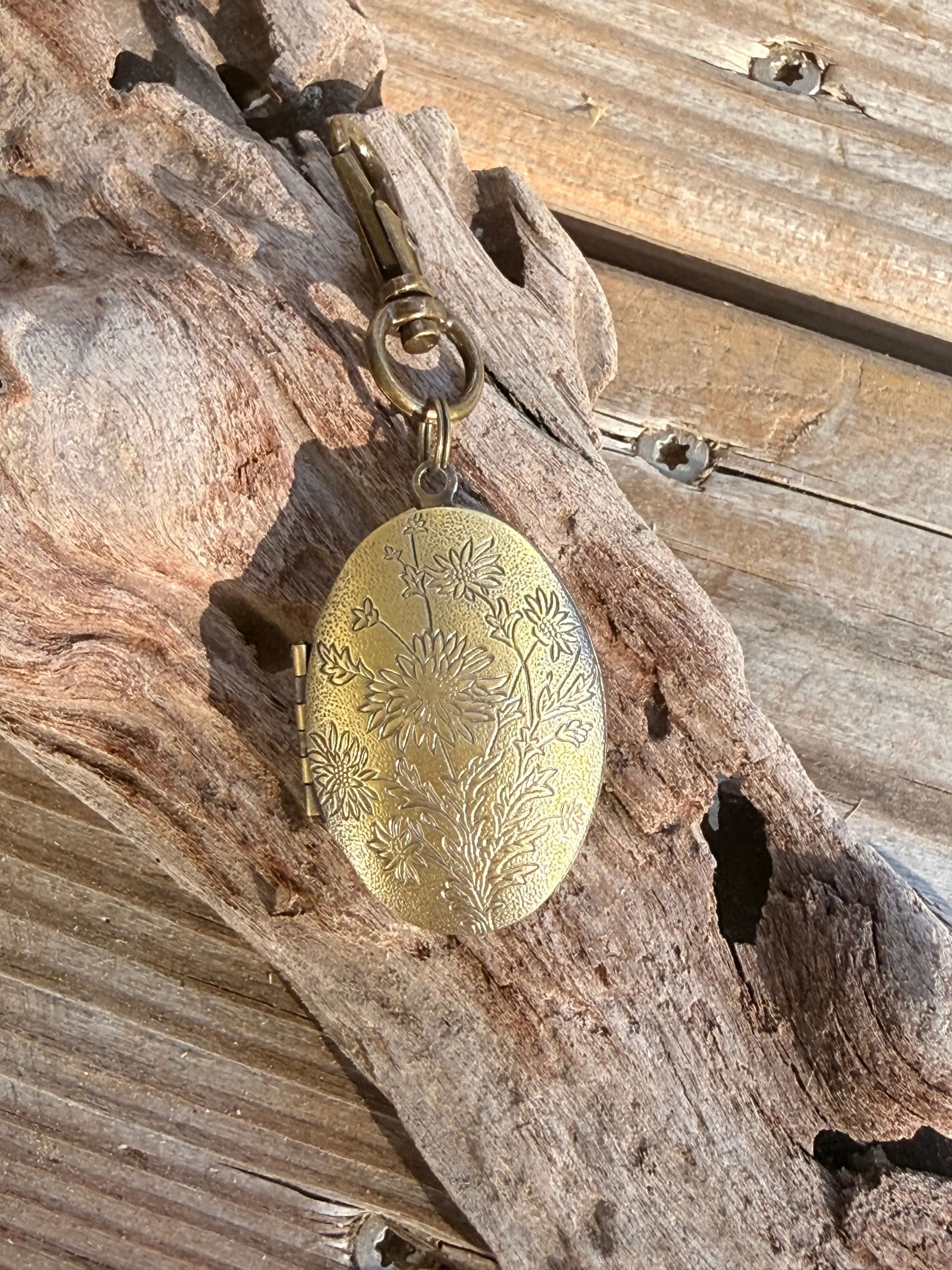 Interchangeable Bag Charm - Oval Locket Only