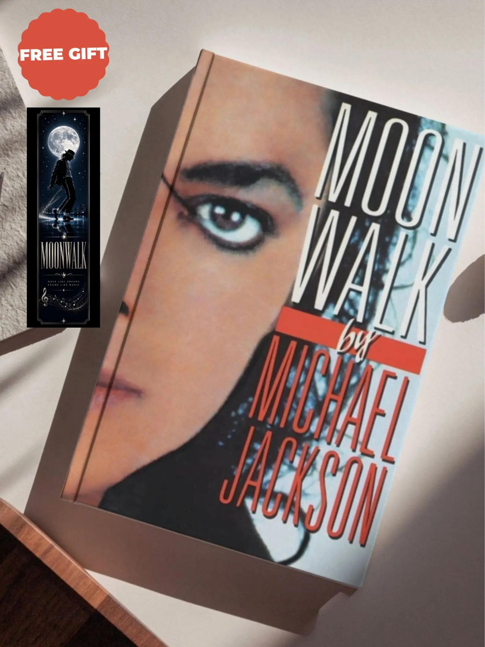 Moonwalk by Michael Jackson – Official Autobiography, Illustrated Music Memoir, Pop Culture Biography and Gift for Music Fans