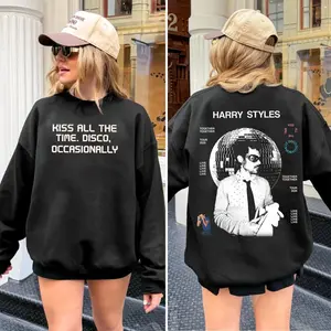 [SHIP FROM US] Kiss All The Time Disco Occasionally Sweatshirt, Retro HS Tour 2026 Fan Crewneck