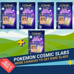 Cosmic poke  4 + 1 slab pack - poke pack factory sealed