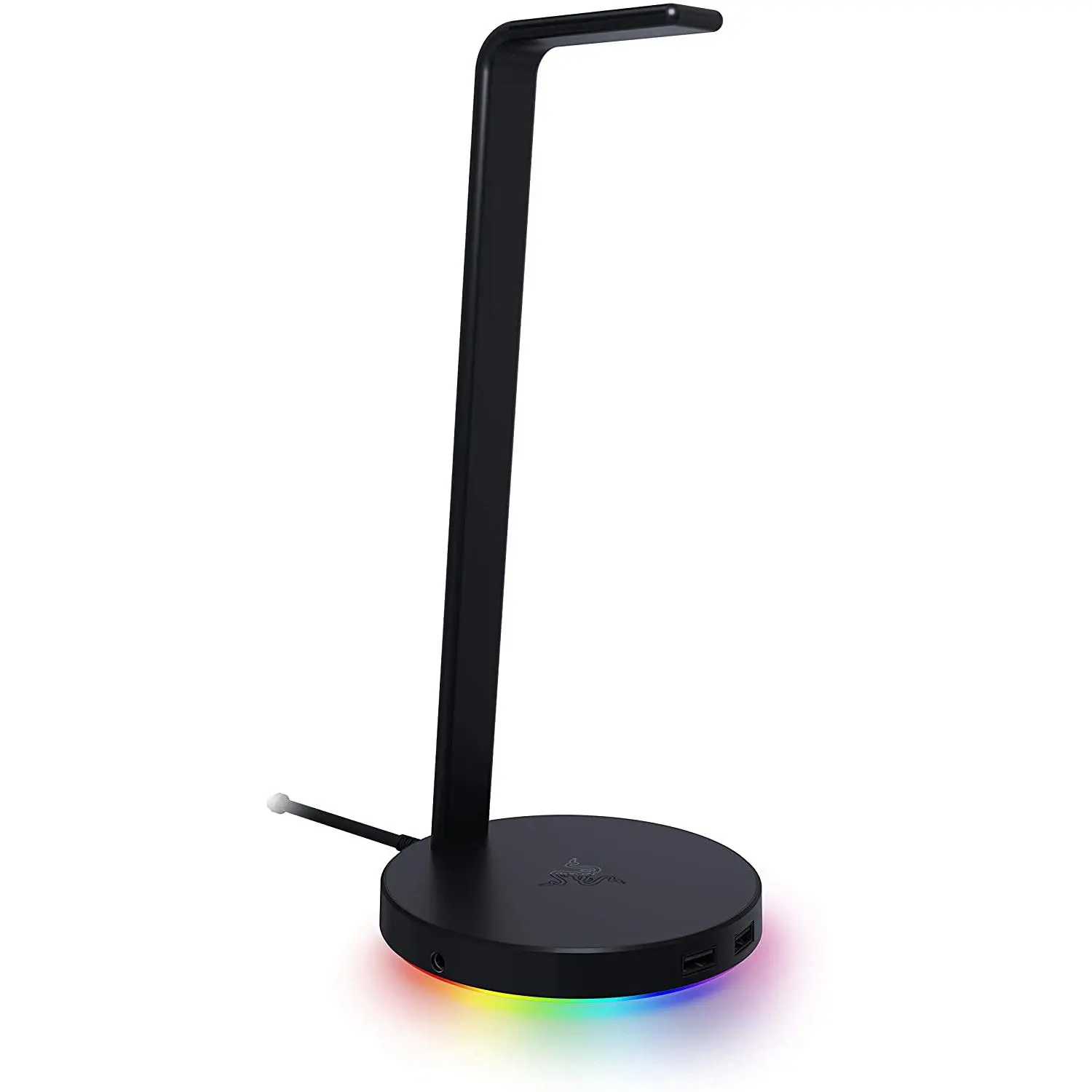 Razer Base Station V2 Chroma - Gaming Headset Stand with USB Hub and Chroma RGB, Desk Organizer for PC Gaming Setup