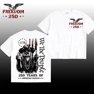 KID ROCK Freedom 250 We The People Graphic Women t shirt , Vintage Country Music Sweatshirt , Retro Rock Hoodie , Praise Jesus T-Shirt For Women, For Men, Fashion Cotton, Full Sizes, MADE IN USA