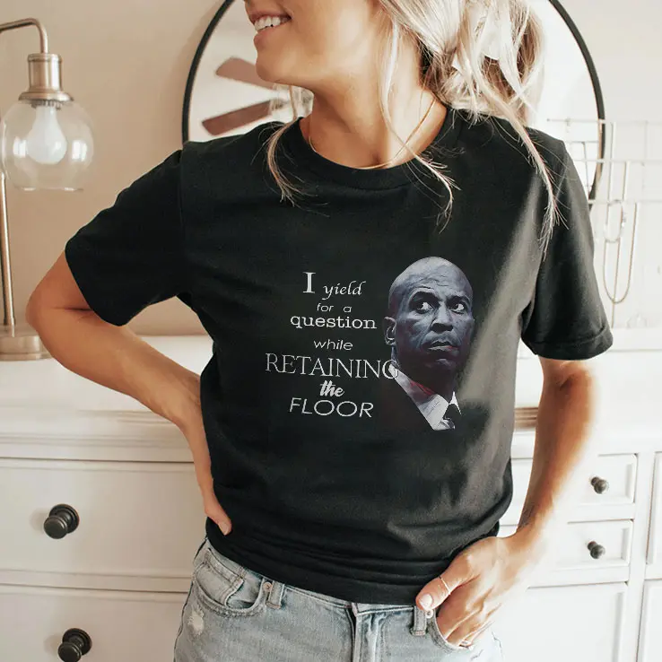 I Will Yield For A Question While Retaining The Floor Cory Booker Shirt