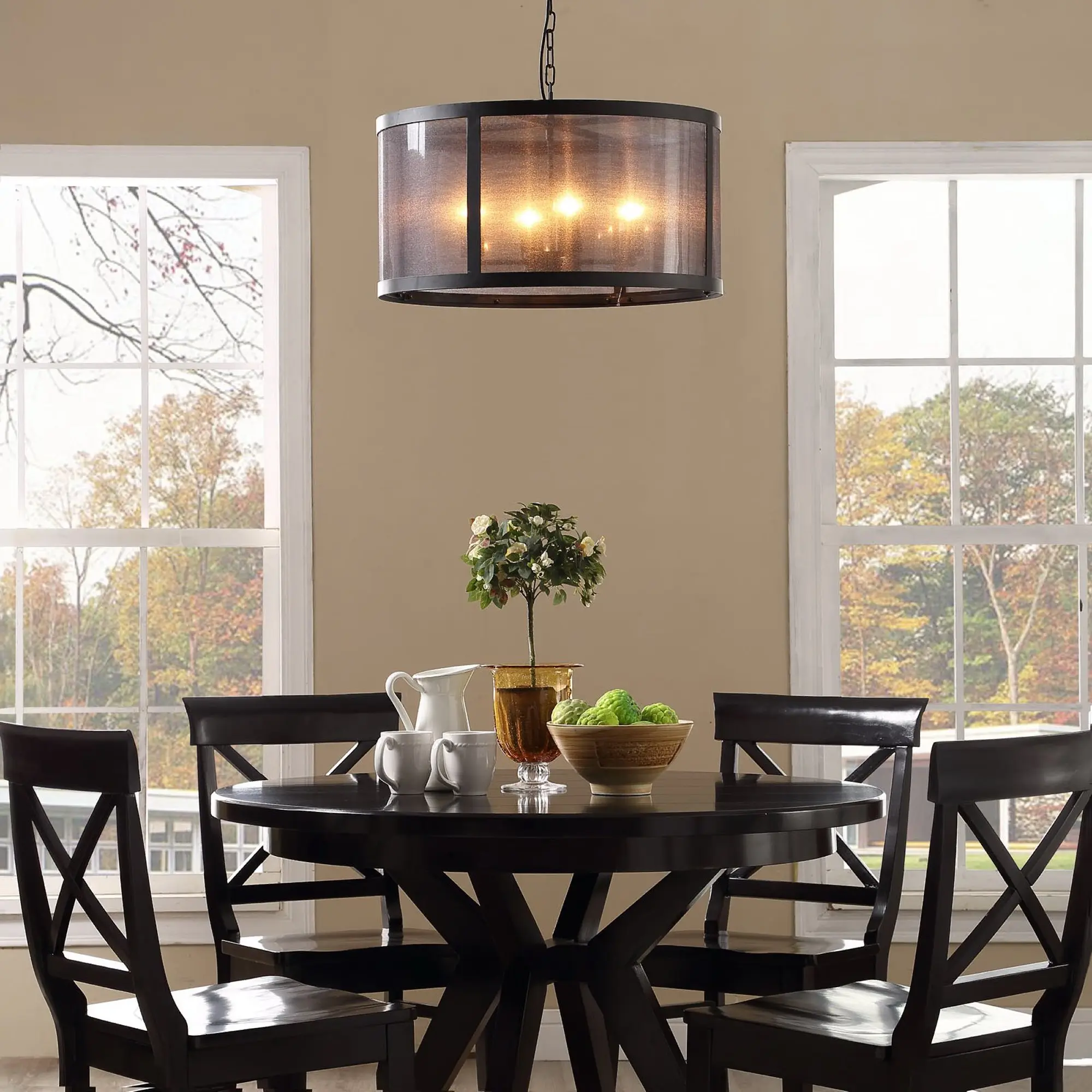 Modway Frost Chandelier in Black Modway Frost Chandelier in Black