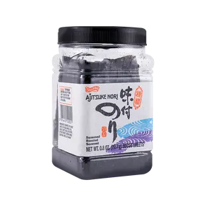 SHIRAKIKU Crispy Roasted Seaweed Snacks - Authentic Japanese Nori, Ready-to-Eat, 22.7g