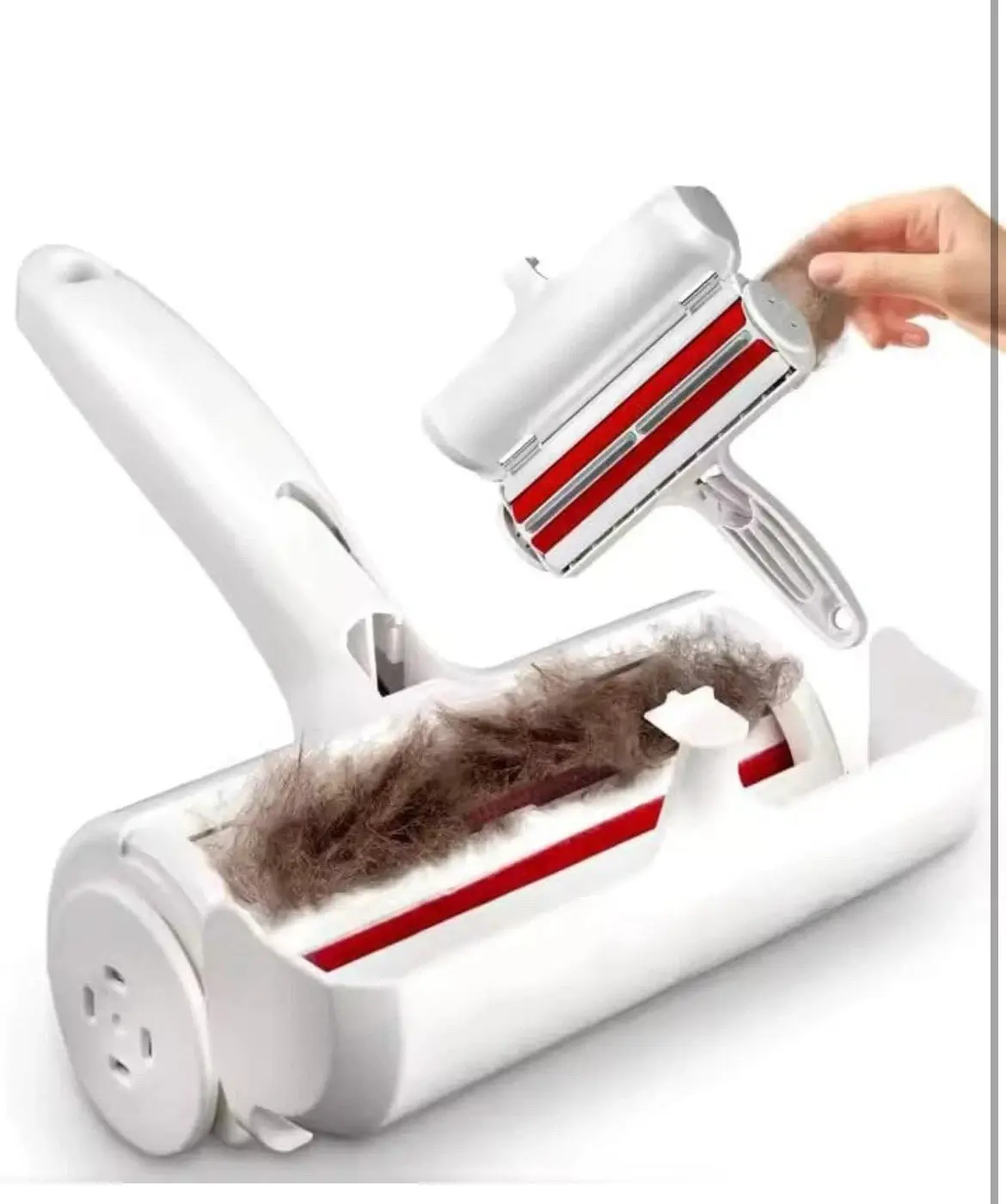 Chom Chom Pet Hair Remover – Reusable Pet Hair, Lint, and Dander Removal Tool for Furniture, Clothing, Bedding, and Car Seats – Eco-Friendly, Durable, and Easy-to-Use Roller for Dogs and Cats