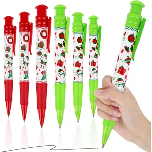 36 count Christmas  Pen Novelty Party Favor for  7.5 Inch Large Giant Ballpoint Pens Bulk School Office Supplies Christmas Party Favors  Bag Filler