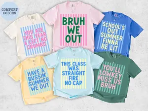 Comfort Colors Last Day of School Teacher Shirt, Comfort Colors Teacher Summer Shirts, Teacher Team Shirt, Matching Teacher Tees, End of Year Teacher Gift
