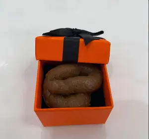 The "Surprise Gift Box" Prank Toy Set Includes a Beautifully Designed Box And a Realistic Fake Poop, Perfect for April Fools' Day